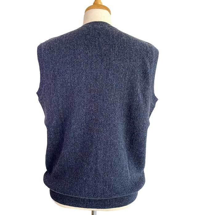 Javier Open Links Vest - Denim - 2