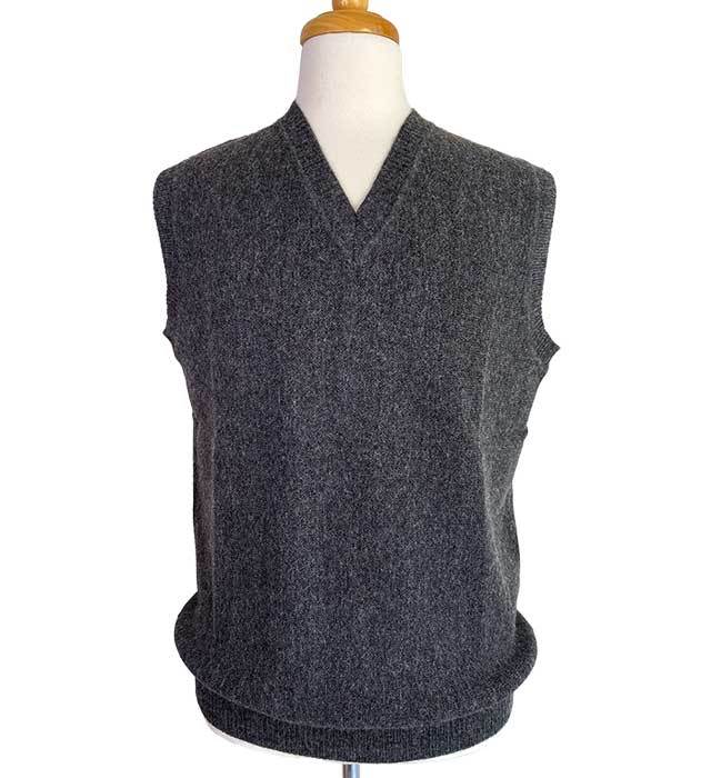 John Links Vest - Charcoal - 1