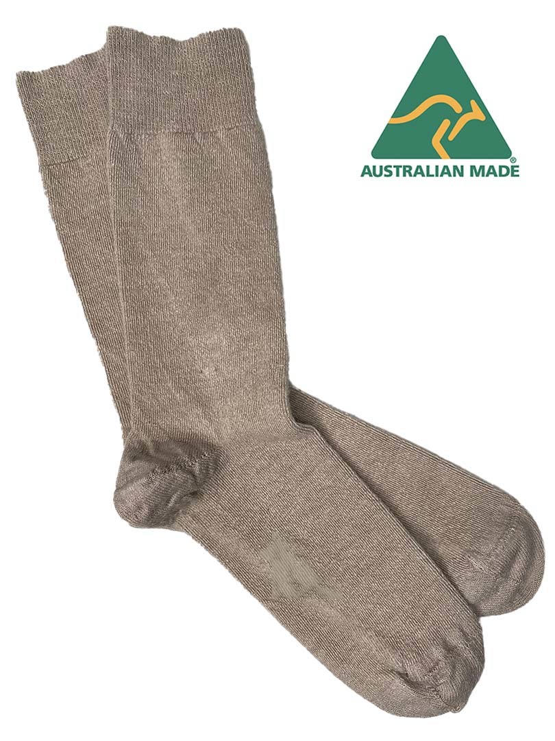Alpaca Classic Comfort Sock - Antelope - 1