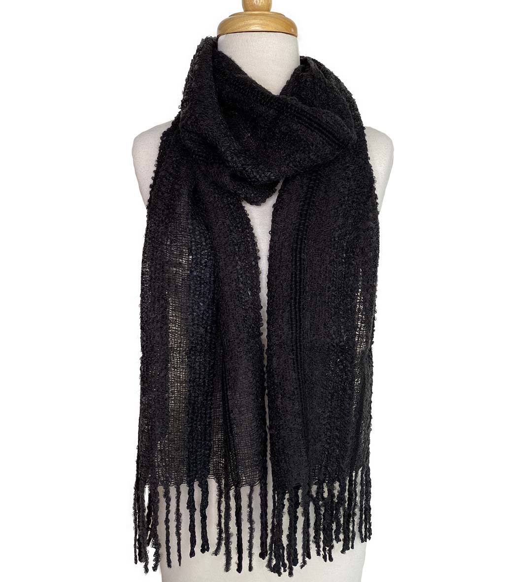 LUA BLACK SCARF - 1