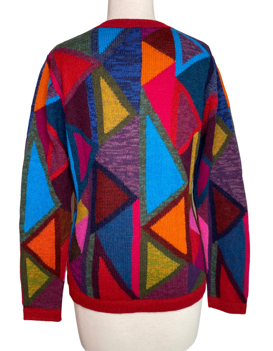 AUSTRALIAN ALPACA BARN Hand Knitted Cardigan Heather