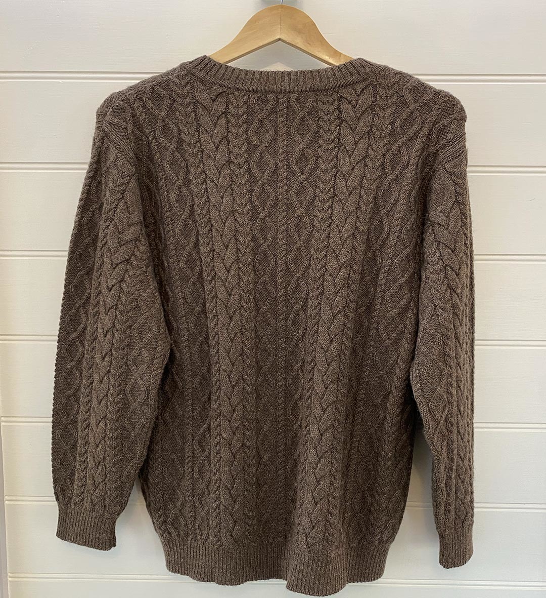 Ronaldo Cable Sweater - Nutmeg - 2