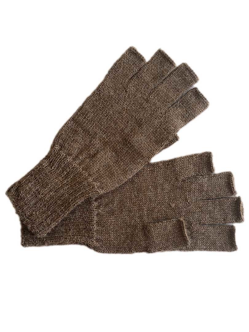 Charlie Fingerless Gloves - Camel - 1
