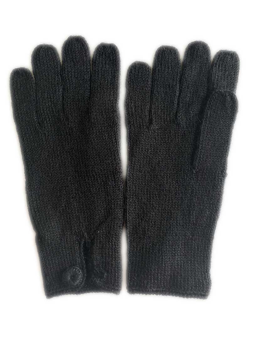 NEW - Button Glove - Black - 1