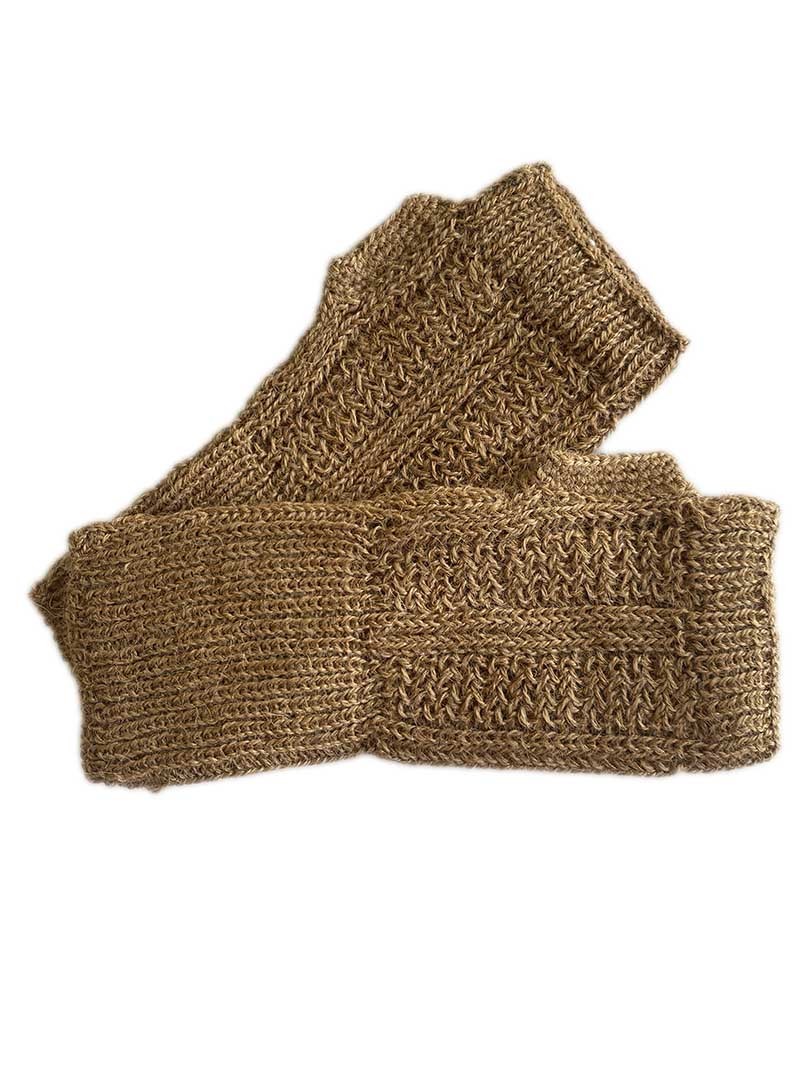 NEW - Panal Gloves/Wrist Warmers - Camel - 1