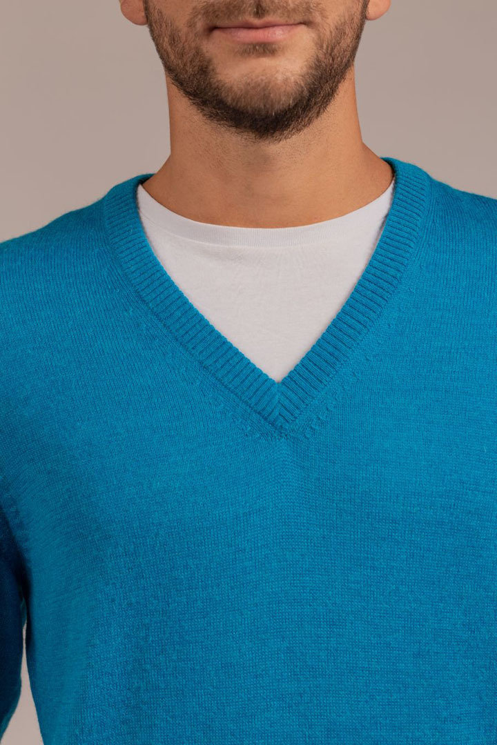 RAY SWEATER BABY ALPACA - RIVER BLUE - 3