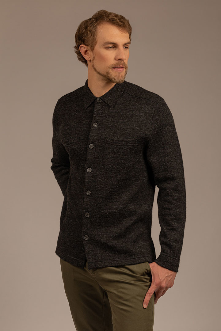 NEW - ROMANO CARDIGAN - ANTRACITE - 1