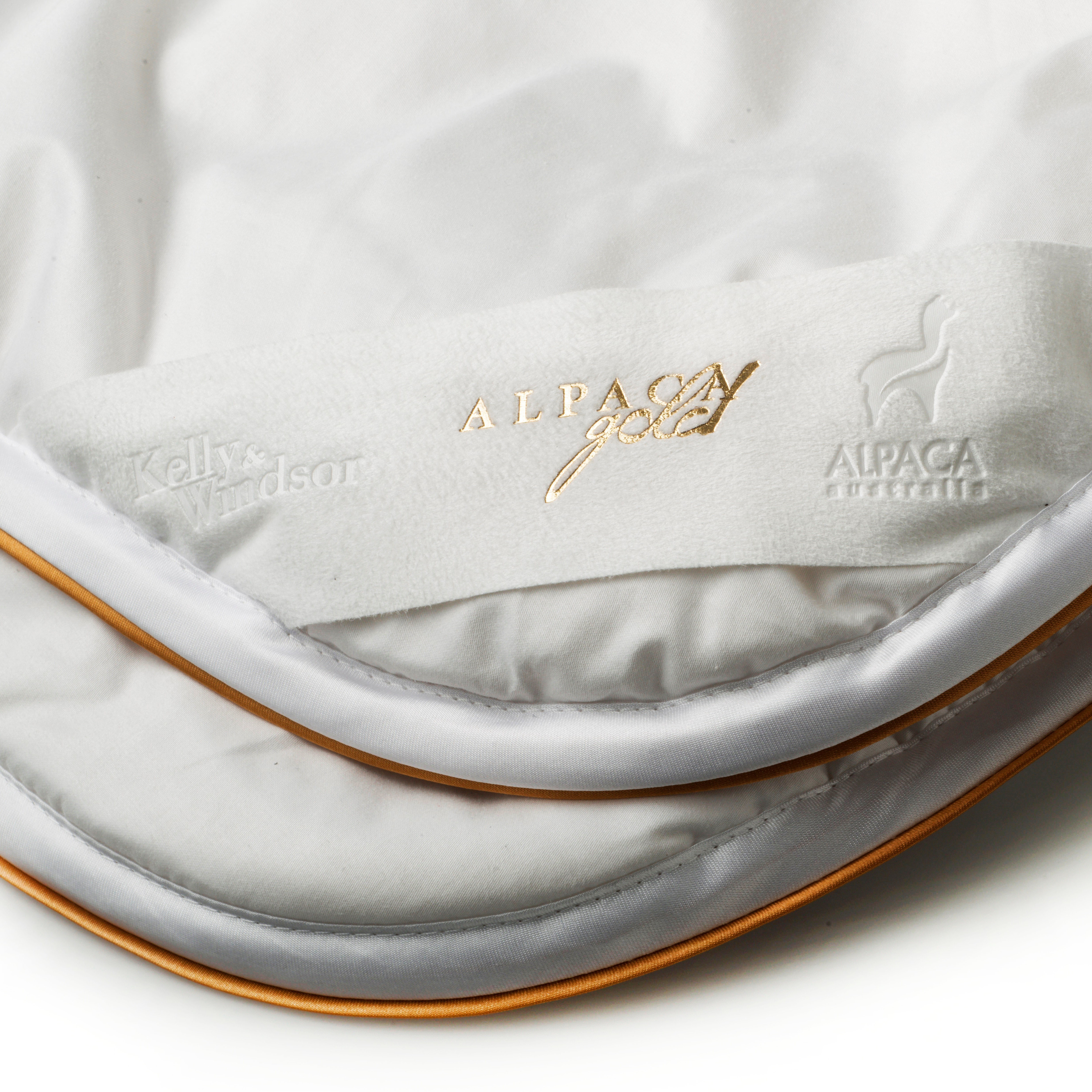 Alpaca Gold Quilt Double - Winter weight - 3