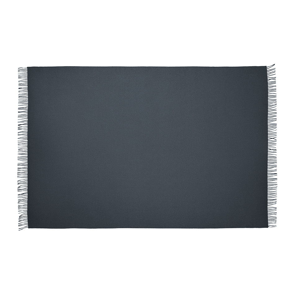 100% Baby Alpaca Throw  - Ink - 2