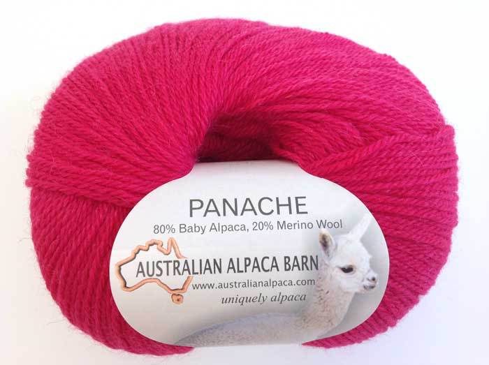 Panache Yarn - Hot Pink 3681 - 1