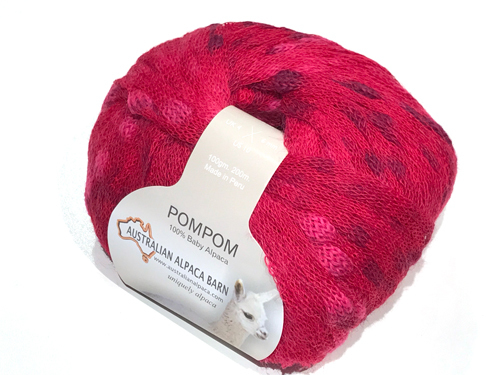 PomPom Yarn - Fuchsia - 1