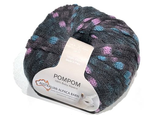 PomPom Yarn - Grey - 1